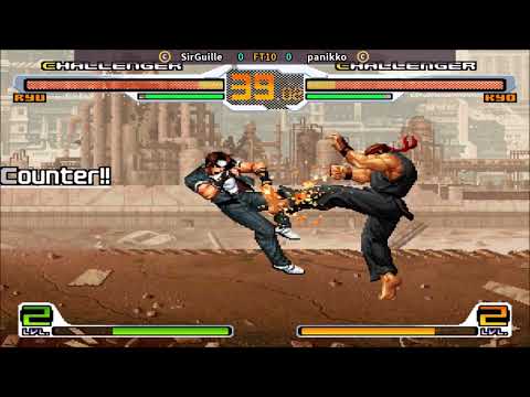 Fightcade 👊 Snk Vs Capcom Chaos Plus 👊🏾 SirGuille 🇲🇽 Vs Panikko 🇲🇽 FT10 👊