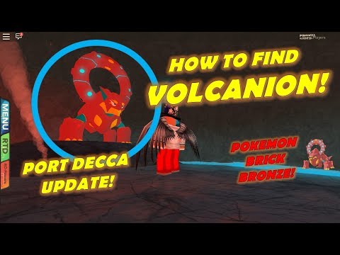 VOLCANION!! HOW TO FIND VOLCANION in POKEMON BRICK BRONZE
