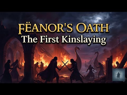 The Flight of the Noldor: Feanor's Oath and the First Kinslaying | Silmarillion Explained