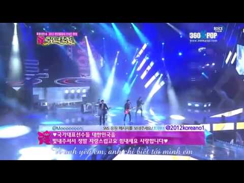 [Vietsub][Perf]CNBLUE - Hey You@ London Olympic 2012 Festival 120814