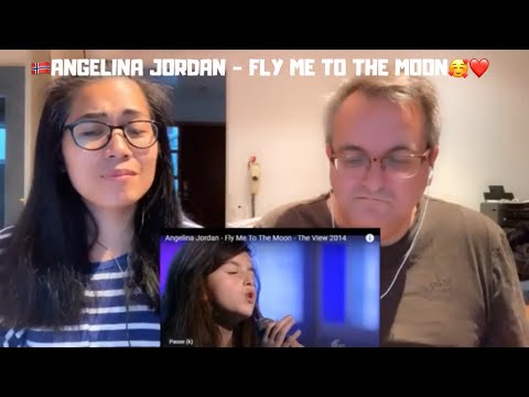 🇩🇰NielsensTv REACTS TO - 🇳🇴Angelina Jordan - Fly Me To The Moon - The View 2014😭🥰❤️