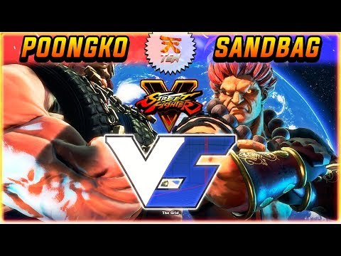 SFV/SF5 ✪ POONGKO VS SANDBAG | FIRST TO 3 - STREET FIGHTER V