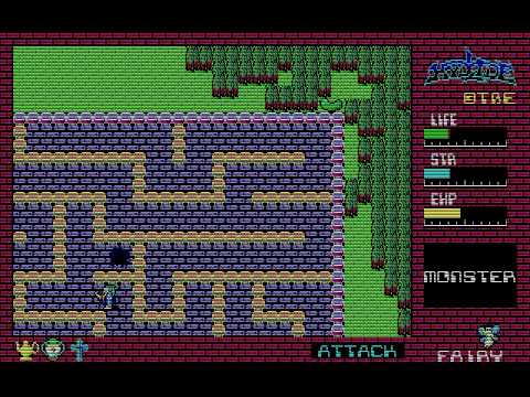 [PC-88] Hydlide (1984) (T&E Soft)