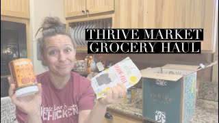 Thrive Market Haul - Online Grocery Shopping Unboxing