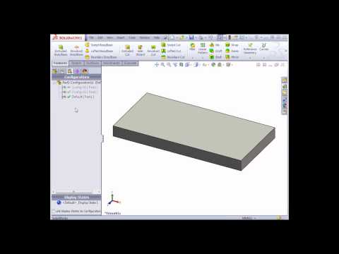 SolidWorks 2013 Video Tutorials - Configurations