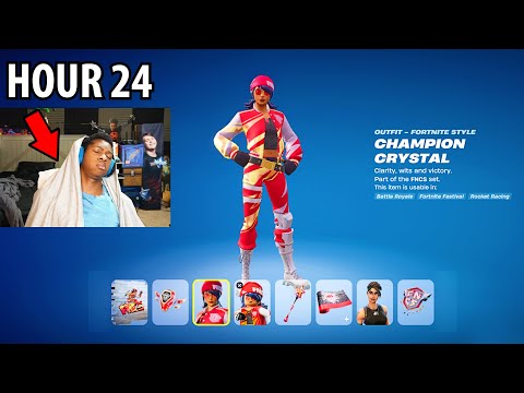 I Spent 24 Hours to Win this FREE Skin..