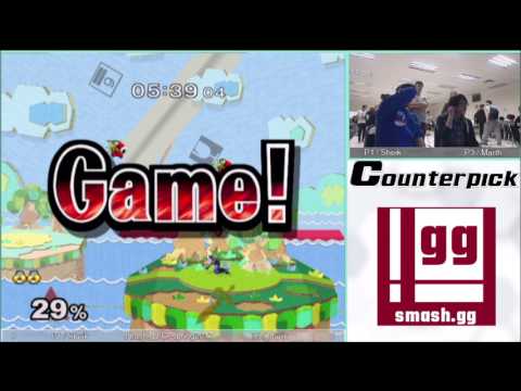 CPSpring2017 Melee Singles - Top24 WR1 Bo3: Vayu (Fox) vs Turtle (Marth)