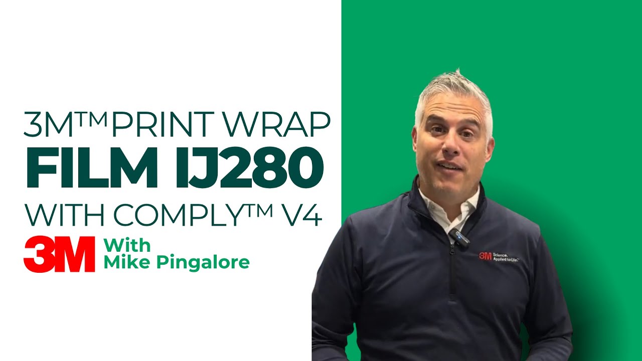 Video thumbnail for 3M Print Wrap Film IJ280 Review