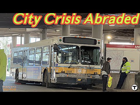 City Crisis Abraded | Yoshi's Ride Series {S12-E06} - Riding the CT3 🚌 - {MBTA}