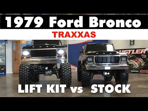 Traxxas 1979 Ford Bronco Ranger XLT Lift and Light KIT - UPGRADED