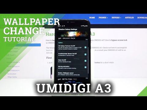 How to Download Shadow Galaxy Wallpaper on UMIDIGI A3 – Apply Live Wallpaper