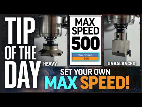 Set Max Speed On Any Tool Right From Your Haas Control - Haas Tip of the Day