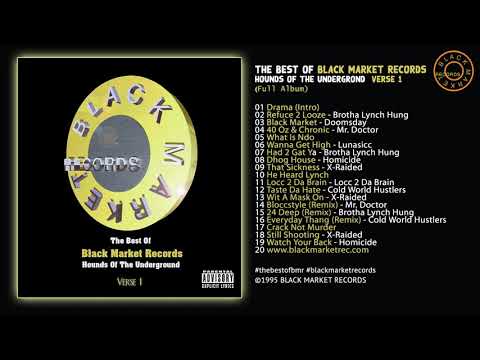 The Best Of Black Market Records Verse 1 | Various Artists | Full Album