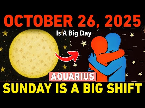 AQUARIUS ♒ | October 26 — The FINAL PORTAL of DESTINY Opens! Everything You’ve Waited For Arrives!