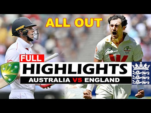 FULL HIGHLIGHTS | AUSTRALIA VS ENGLAND 4TH TEST DAY 1 MATCH HIGHLIGHTS 2025 | AUS VS ENG HIGHLIGHTS