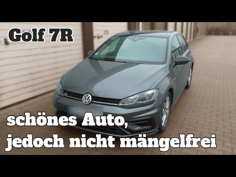 Golf 7 R - beautiful car, but not entirely flawless