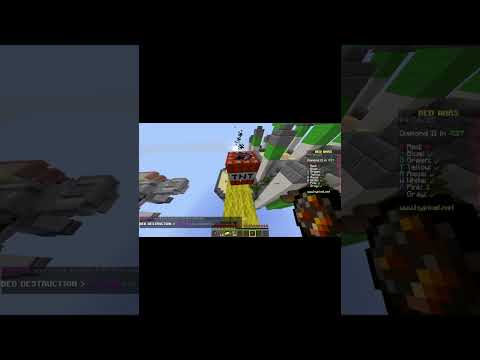 Excellent Bed Destruction!!! Compilation 🛏️ 😂 #bedwars  #minecraft #viralshort