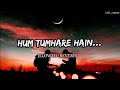 Hum Tumhare Hain Tumhare Sanam Lofi Mix Slowed Andreverb 90s Jhankar Anuradha Paudwal Udit Narayan