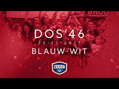 DOS'46 - Blauw-Wit (A)  | Korfbal League 2017/2018