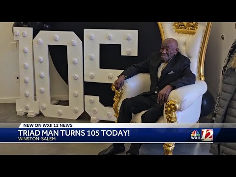 Triad man turns 105-years-old