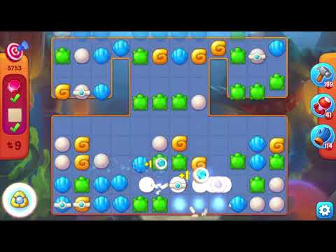 🎯 Fishdom 5753 Challenge Level - 9 moves + 💥💥🧨💣