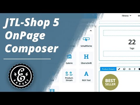 JTL-Shop 5 OnPage Composer - So bearbeitest du Shopseiten mit dem OnPage Composer von JTL-Software