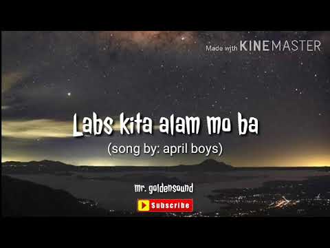 Song | Labs kita alam mo ba | with lyrics.