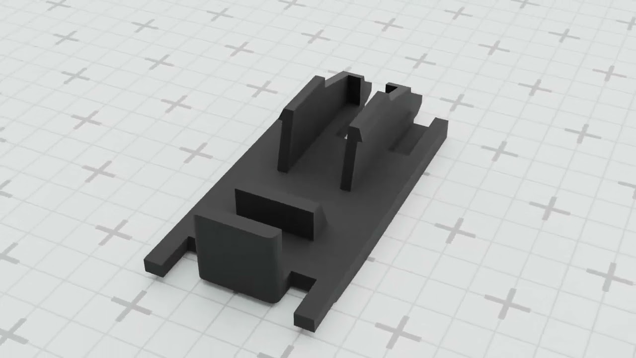 Запчасти для ремонта дверных ручек автомобиля. 3D Принт Модель