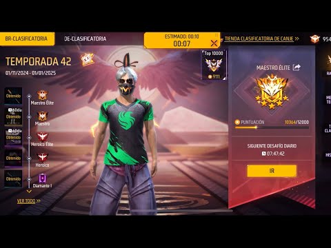 ASÍ JUEGA UN TOP REGIONÁL EN MAESTRO ELITE CON 10,000 PUNTOS EN BR CLASIFICATORIA | JORDY 3XE