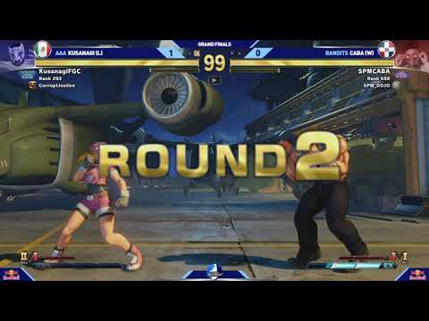 Street Fighter V Grand Final CPT 2020 Online Central America Kusanagi vs Caba