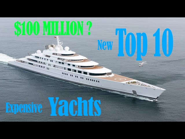 Top 10 MOST EXPENSIVE YACHTS IN THE WORLD (2018 NEW)