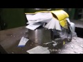 Crushing book with hydraulic press (Kin) - Známka: 1, váha: malá