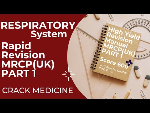 Respiratory System | Rapid Revision | MRCP(UK) Part 1 |  Crack Medicine |
