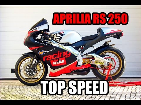 APRILIA RS 250 || TOP SPEED