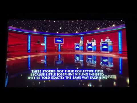 Final Jeopardy, “Literature For Children” - Jonathan Fisher Day 5 (10/15/21)