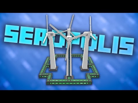 Seaopolis Minecraft Modpack EP6 Unlimited Wind Power
