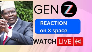 Gen Zs react to President Ruto's Interview yesterday. Dr Miguna Miguna is present  #rutomustgo