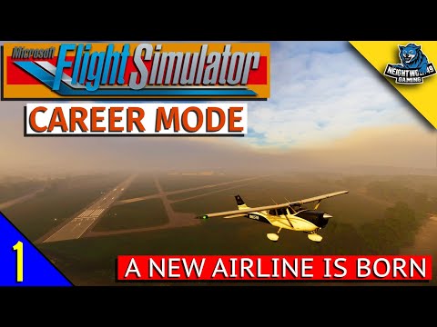 Flight Simulator 2020 Career Mode Using OnAir - Ep #1: First Steps