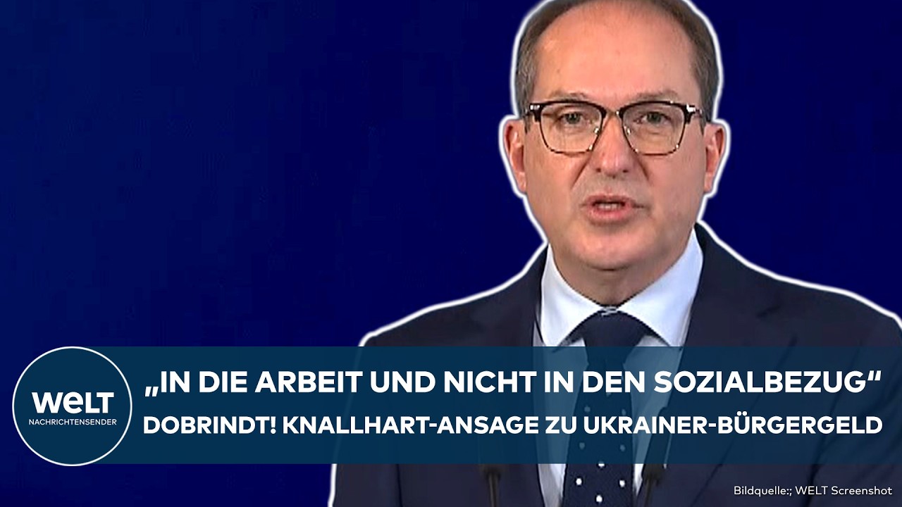 DEUTSCHLAND: "In die Arbeit und nicht in den Sozialbezug!" Knallhart-Ansage zu Ukrainer-Bürgergeld