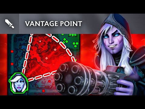 Drow Ranger 57kills (2v5) Vantage Point Insane Burst Damage Divine Rapiers Dota 2