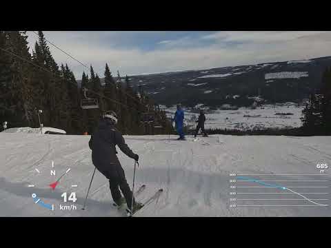 Trysil ski  -  Black 76
