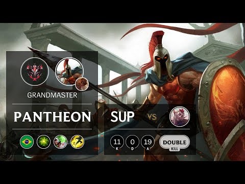 Pantheon Support vs Rakan - BR Grandmaster Patch 9.14