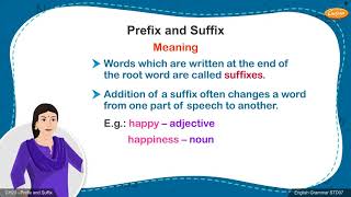 Grade 7 English - Prefix and Suffix