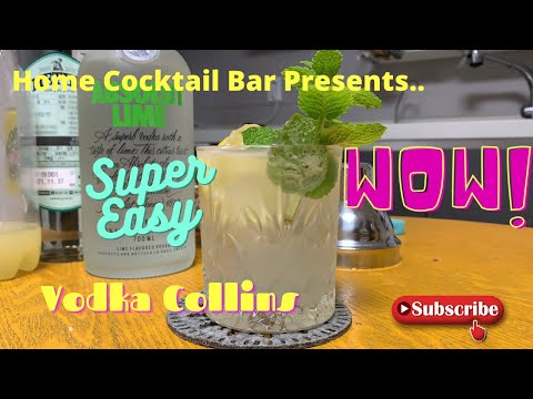 How to make a Vodka Collins Cocktail