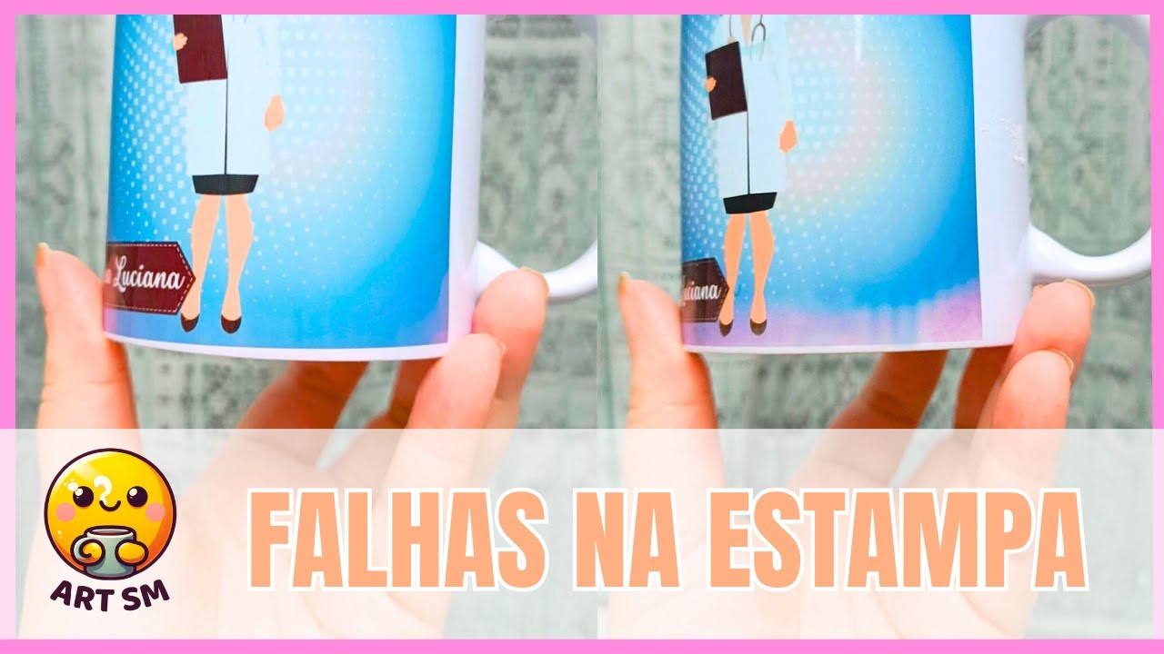 FALHA na sua SUBLIMAÇÃO da sua CANECA pode não ser necessáriamente seu!