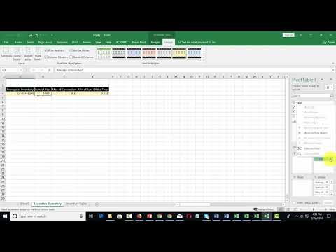 34 Using Pivot Tables Part 2 Design  Free Microsoft Excel Training Course