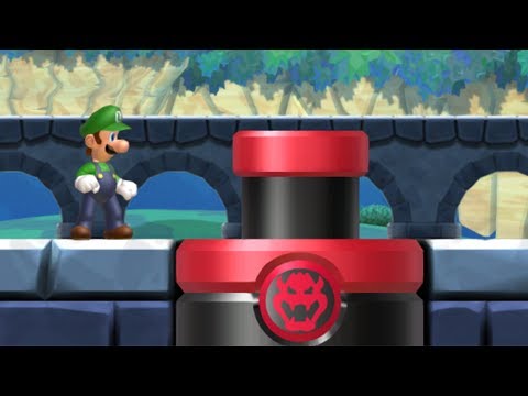 New Super Luigi U - World 1 - Walkthrough
