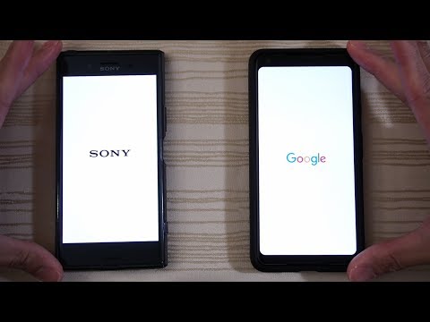 Sony Xperia XZ Premium Oreo vs Google Pixel 2 XL - Speed Test! Which is Faster?
