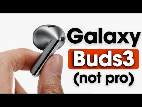 Galaxy Buds3 (not Pro) First Impressions - Samsung's AirPods Alternative?