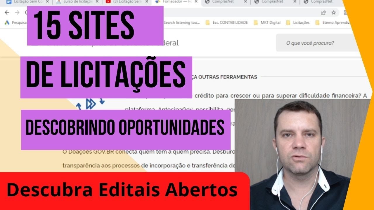 Como Encontrar Licitações | Lista de Sites Para Encontrar Licitações Públicas Em 2023 | Licitante